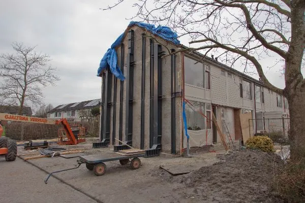 versterking vliesgevelwoningen opwierde zuid nationaal cordinator groningen