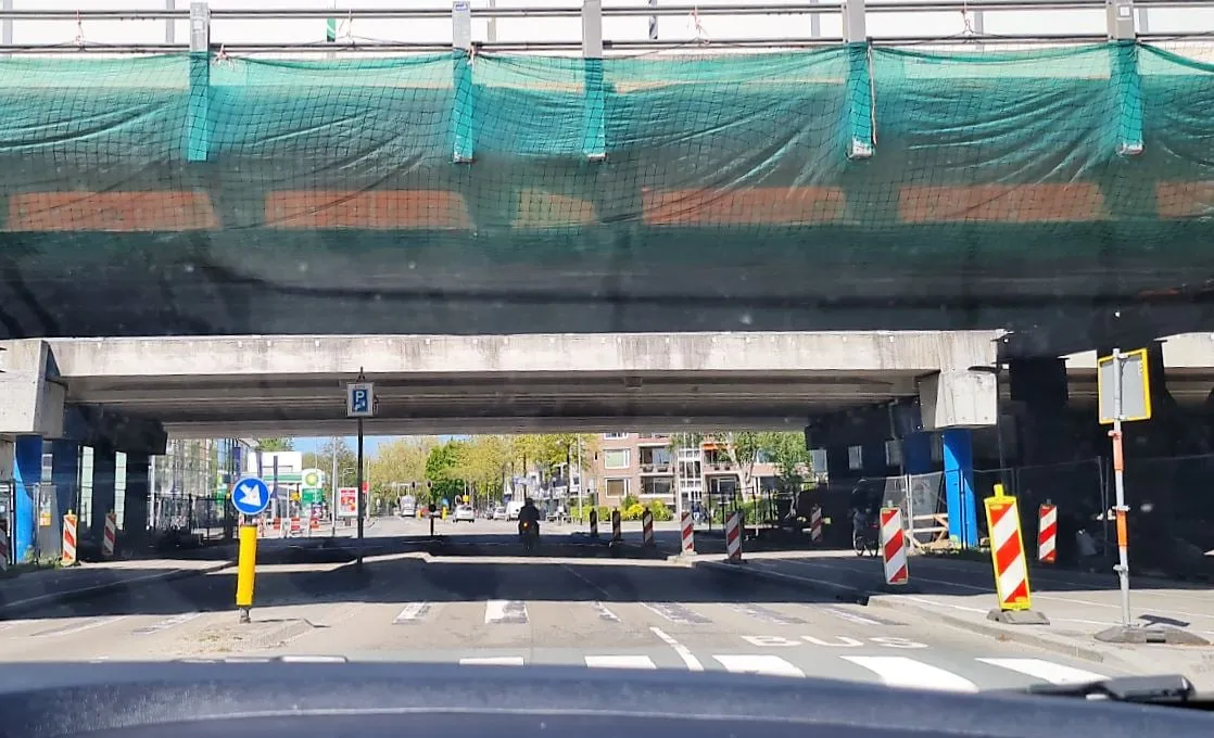 viaduct zuidelijke ringweg paterswoldseweg