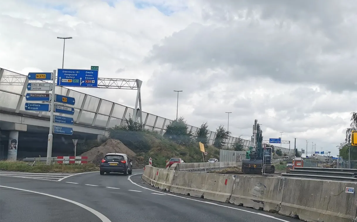 vrijheidsplein richting julianaplein 1