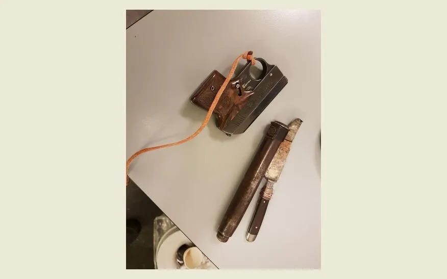 wapens bij fietscontrole maandag 13 november politie