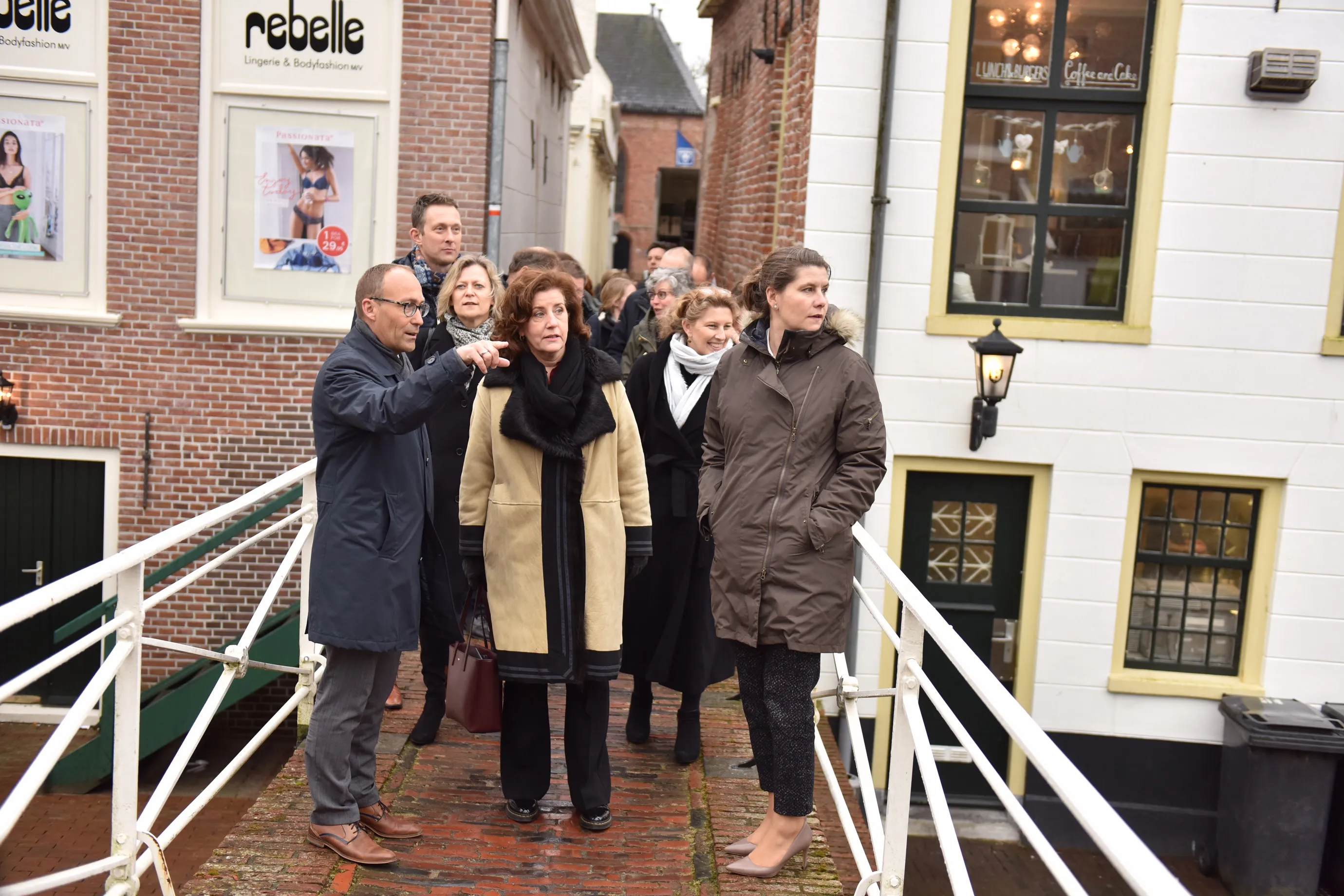 werkbezoek aan appingedam provincie groningen