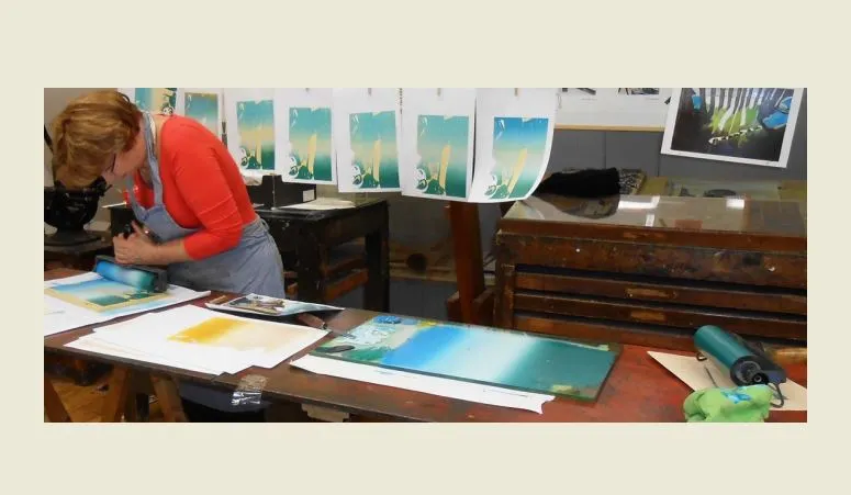 werkplaats grafiek bij vrijdag