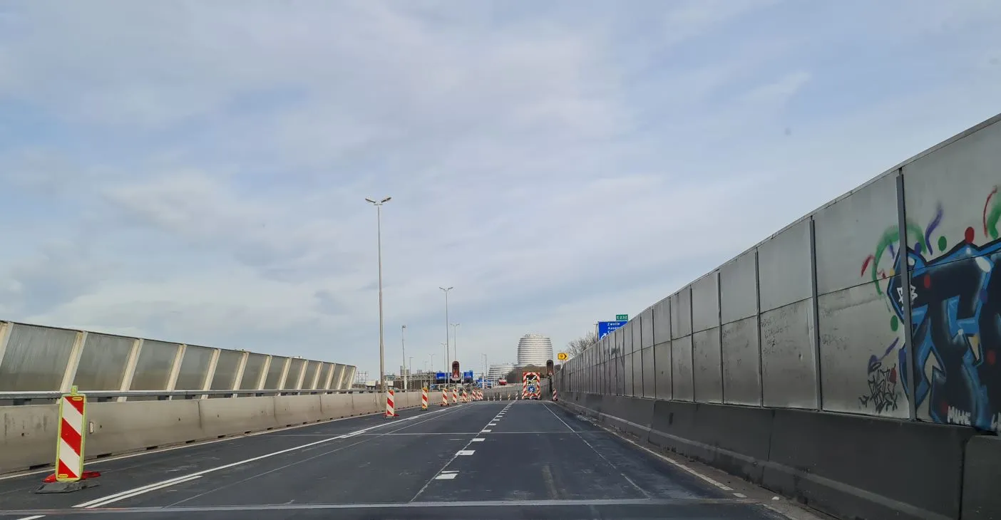 westelijke ringweg vlak voor julianaplein