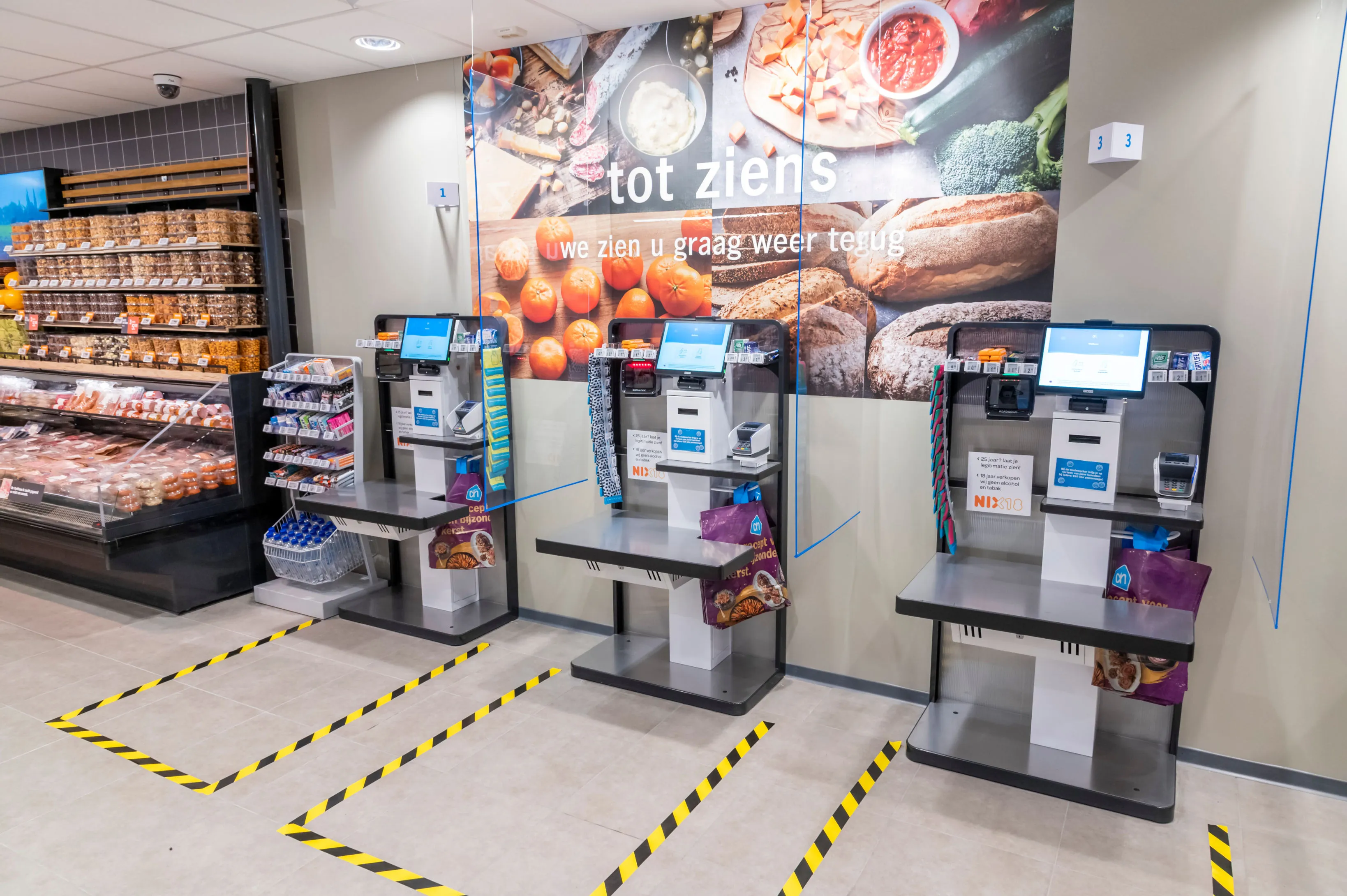 zelfscan in nieuwe albert heijn westerkade albert heijn