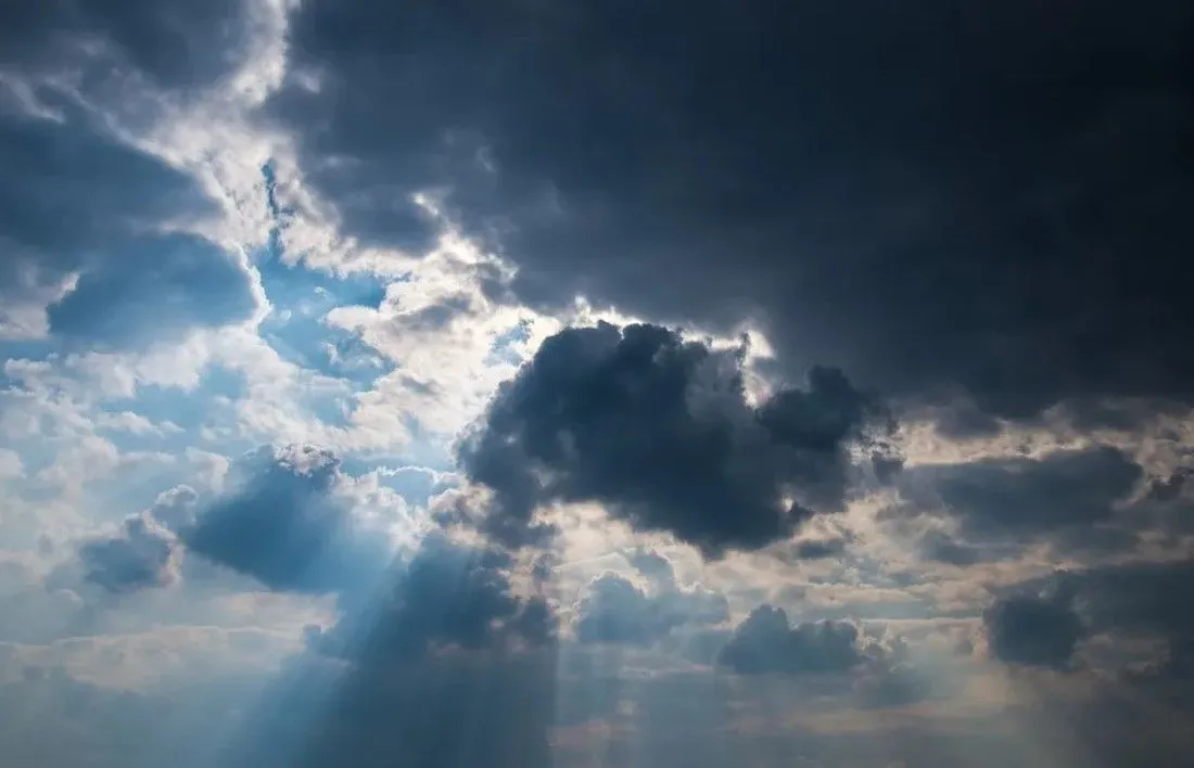 lucht wisselvallig wolken