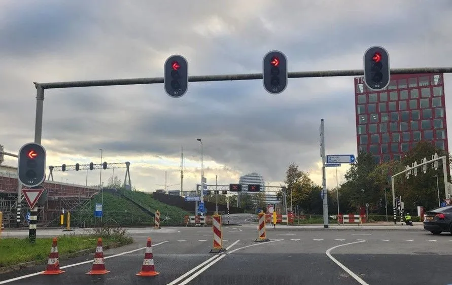 europaweg afslag richting centrum