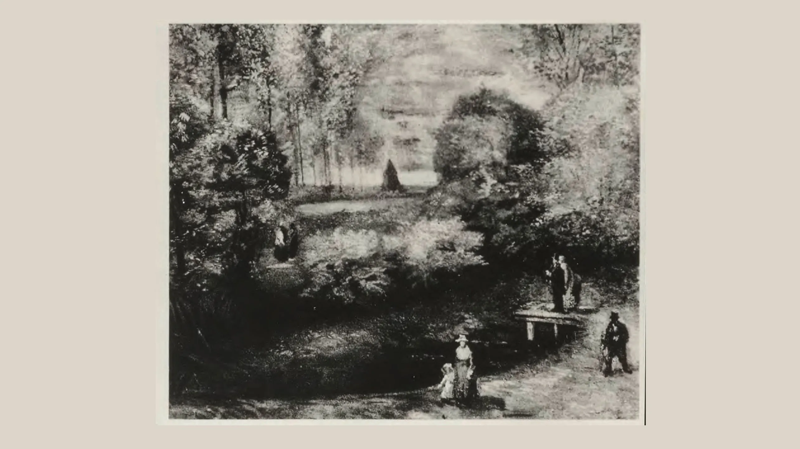 letang dans le jardin du presbytere a nuenen vincent van gogh