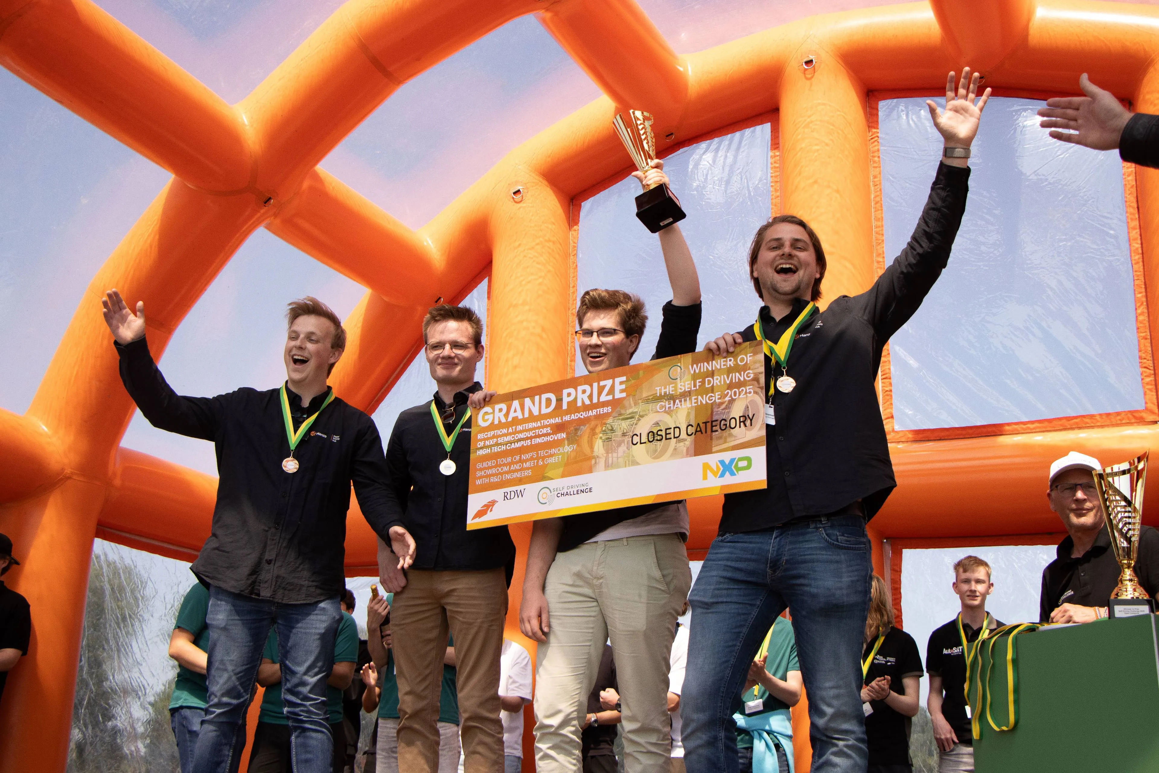 studenten hanze hbo ict winnaars self driving challenge 2025