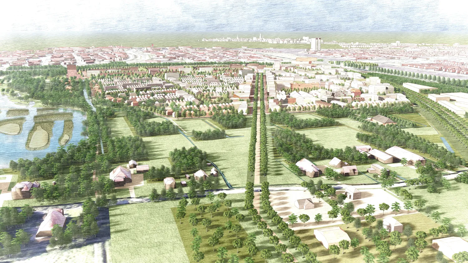uitbreiding driebondsbos met meer bos