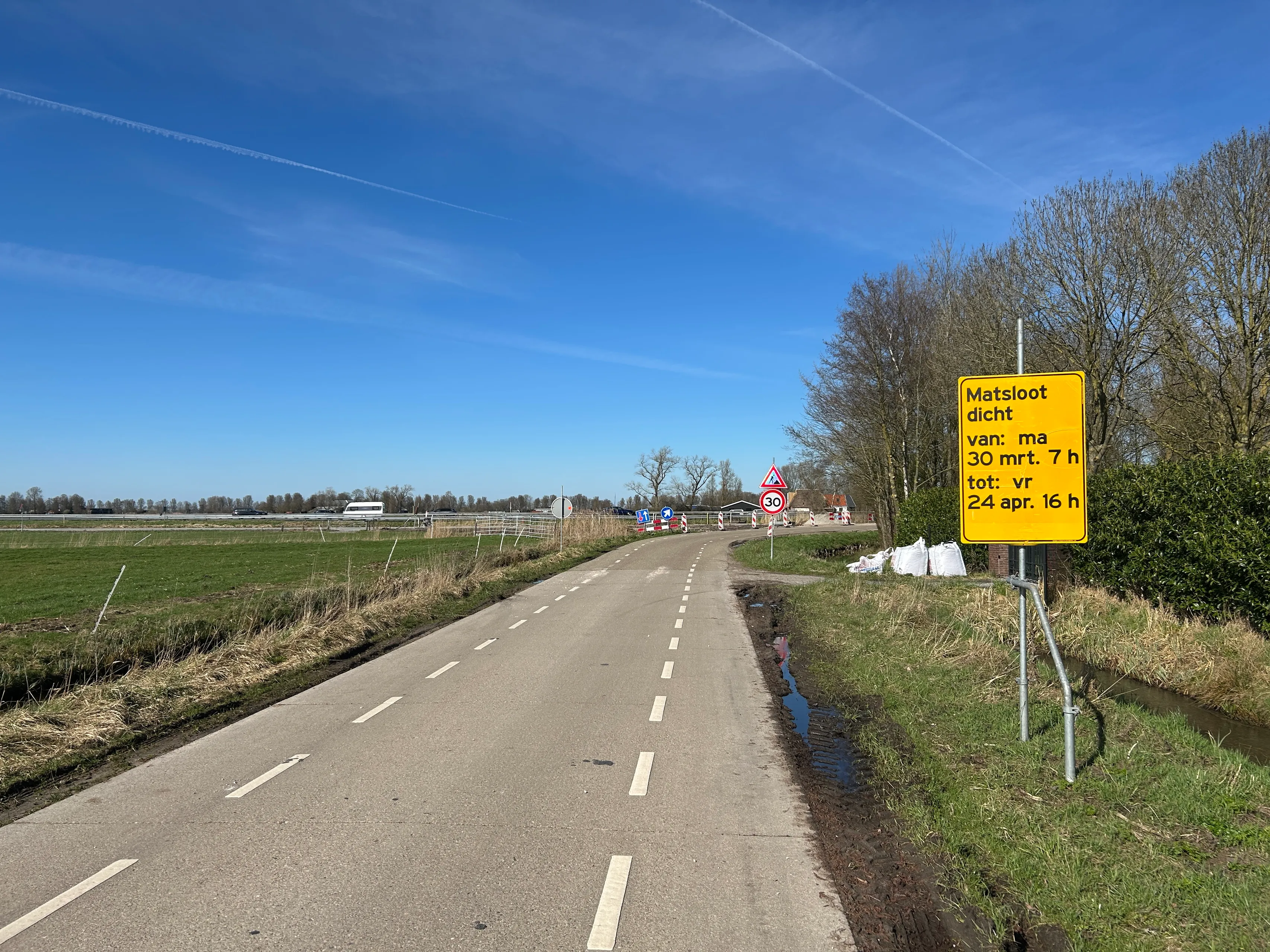 doorfietsroute leek groningen