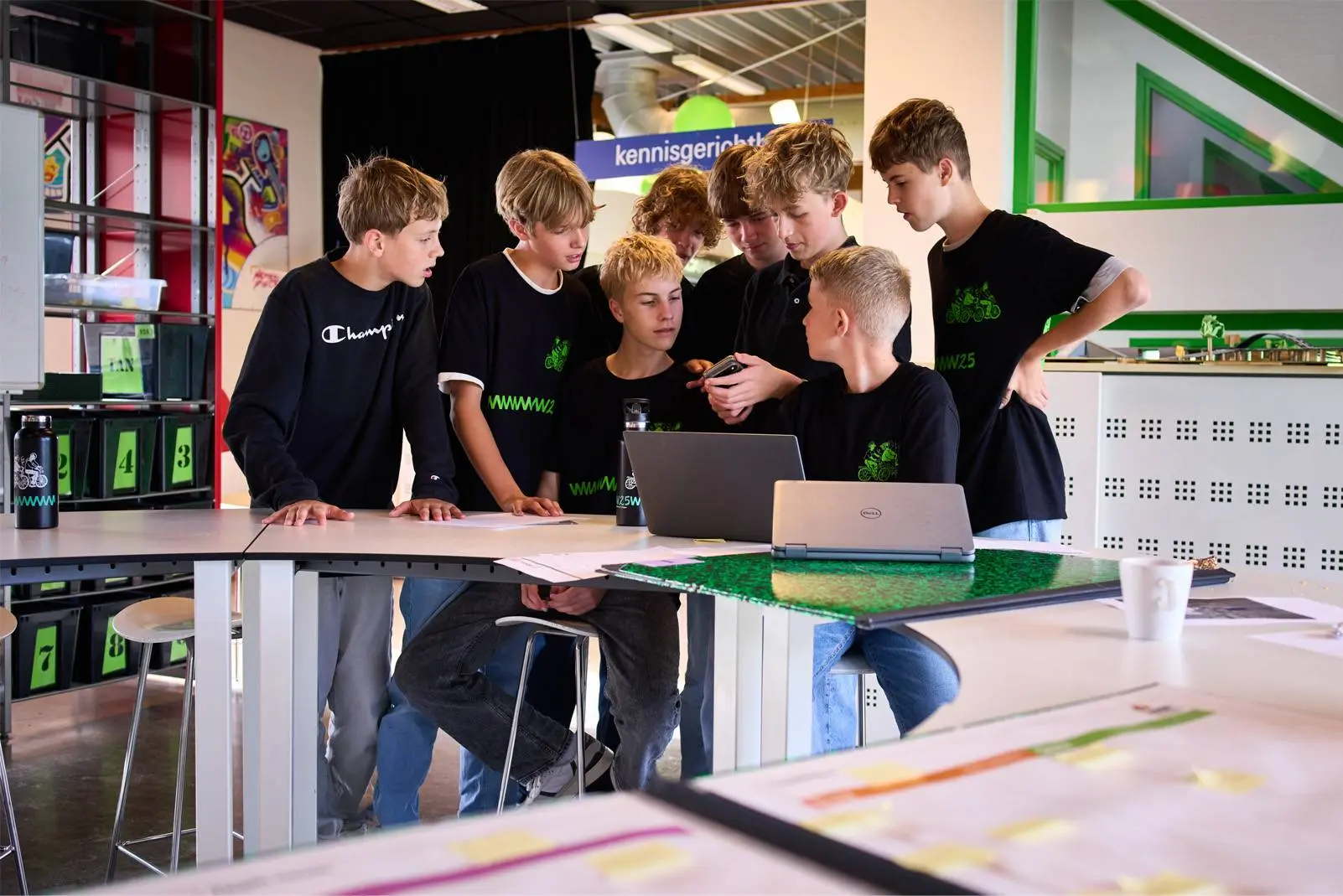 Scholenchallenge 2025 - Leerlingen CSG Dingstede - fotograaf Marijn Boere