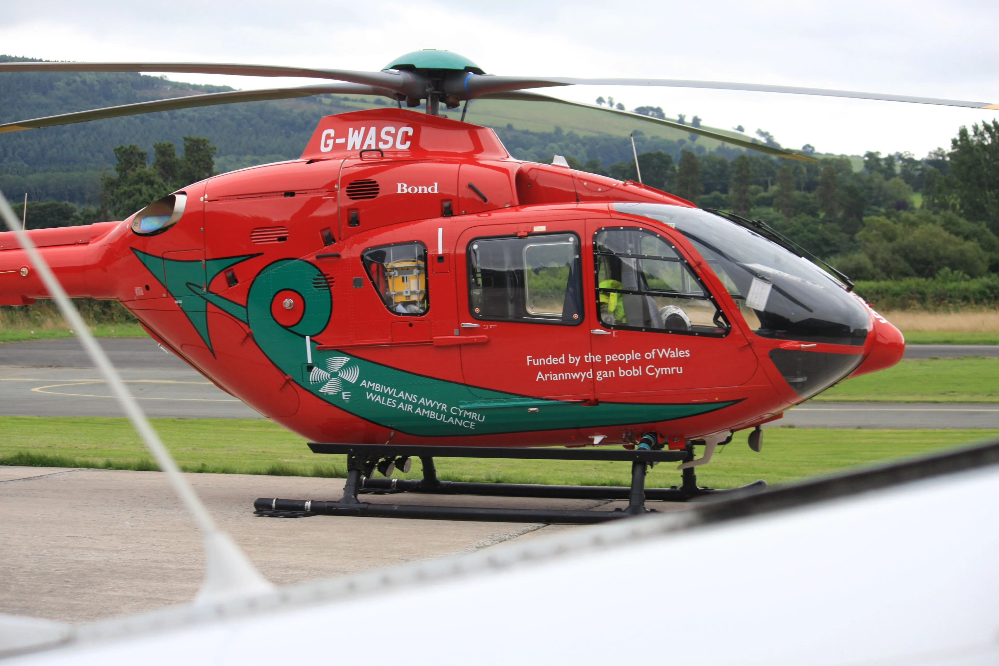 g wasc eurocopter ec 135t 2 cn 1074 bond helicopters wales air ambulance bond helicopters 10444876753