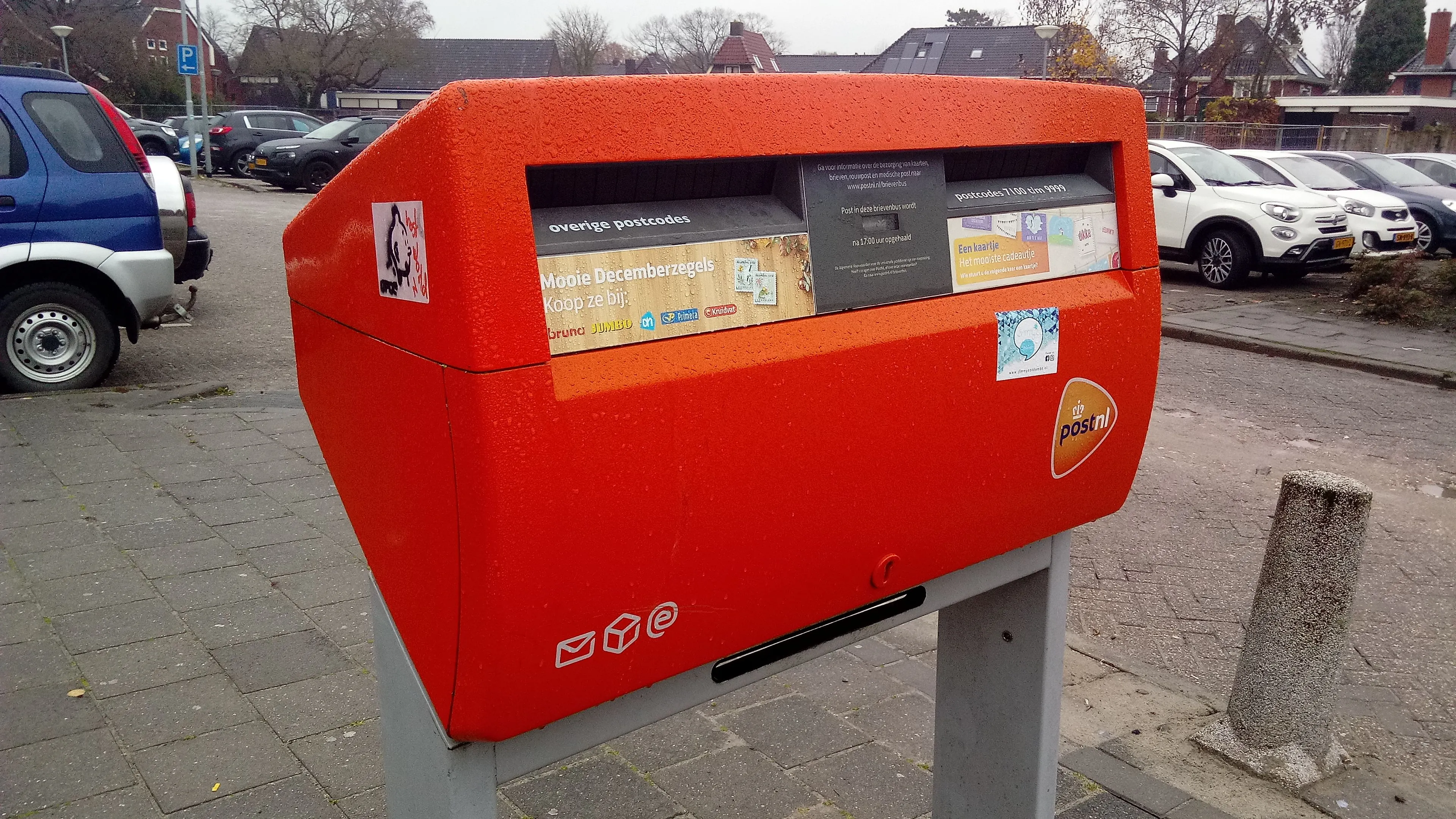 postnl orange mailbox winschoten 2018