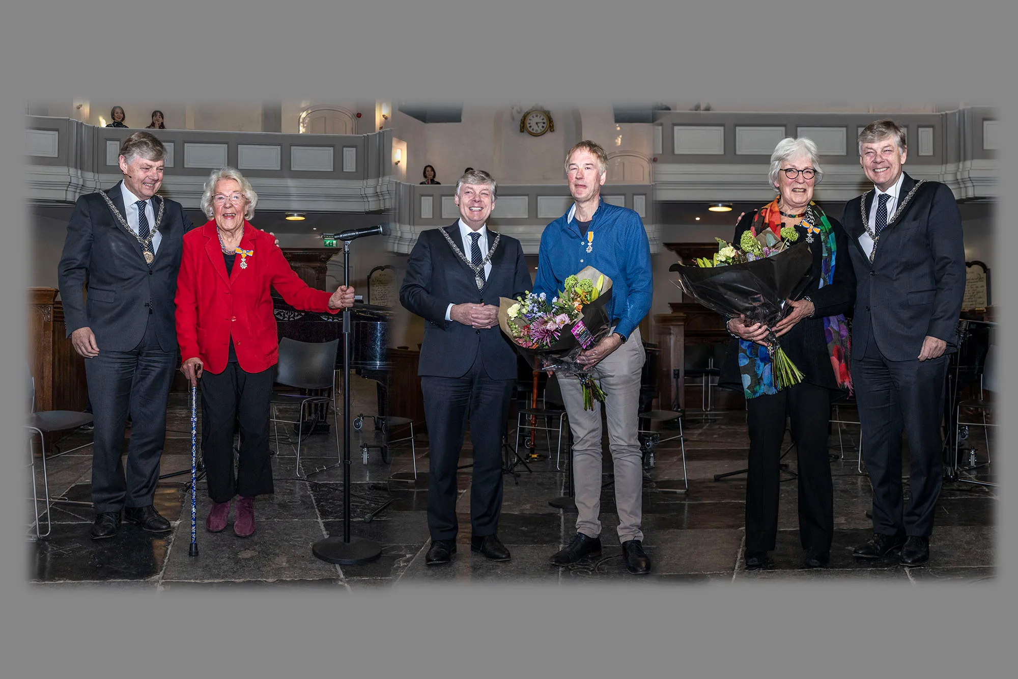 3 gedecoreerden