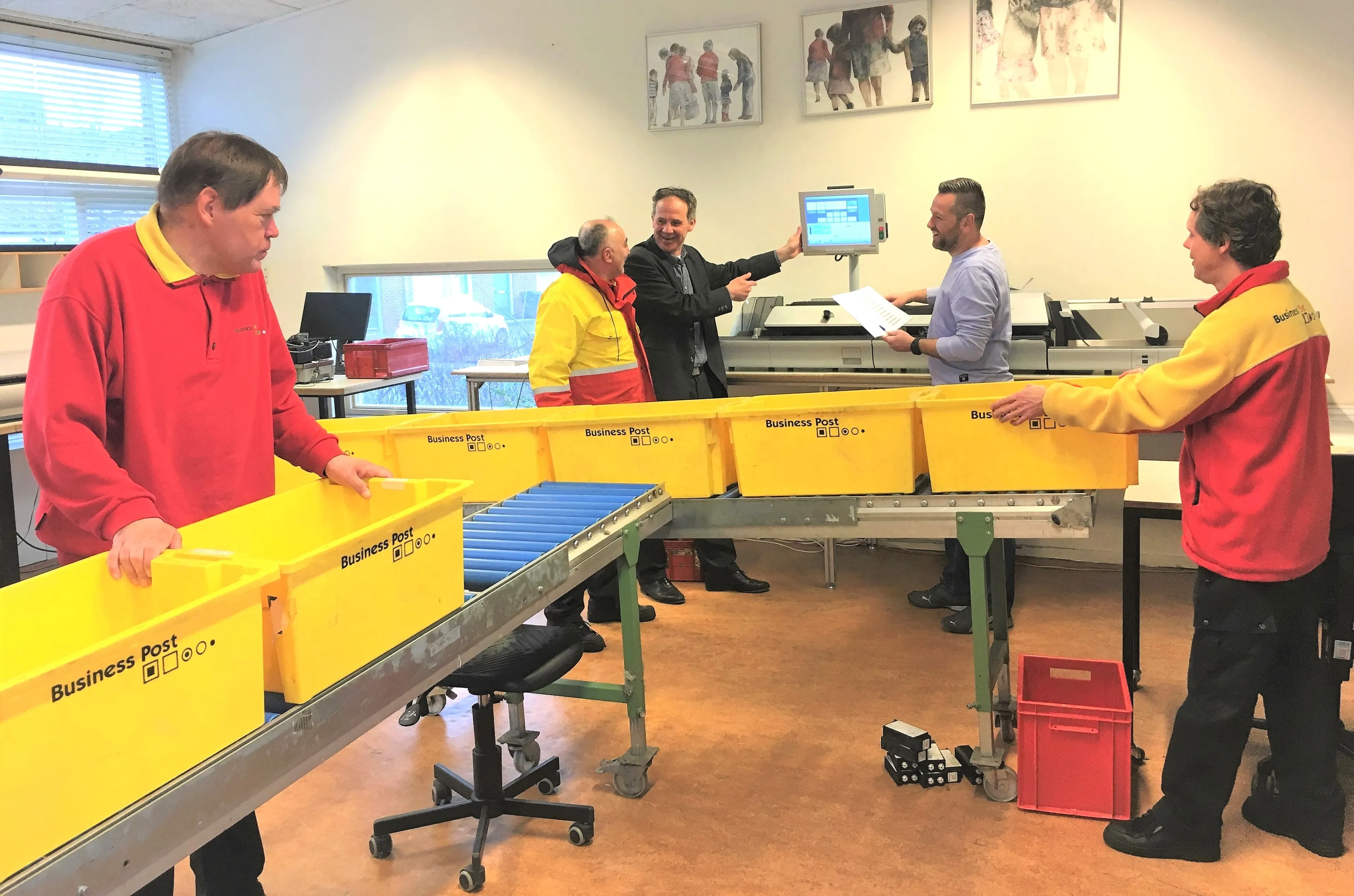 business post kennemerland paswerk frankeermachine