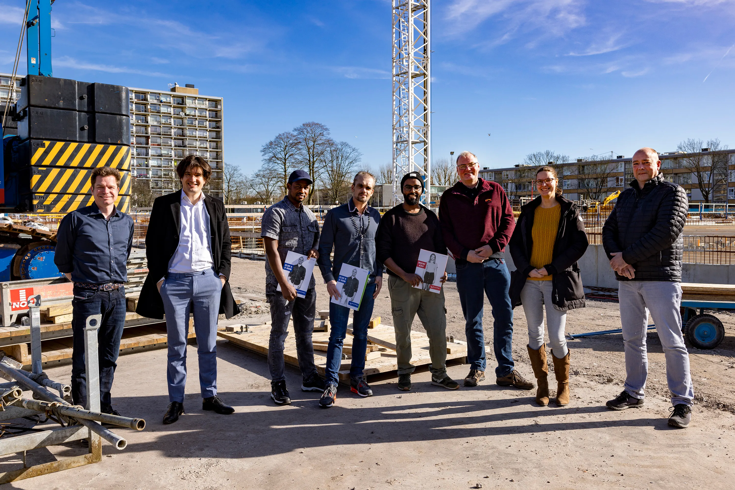 eerste praktijkverklaringen bouw met wethouder roduner
