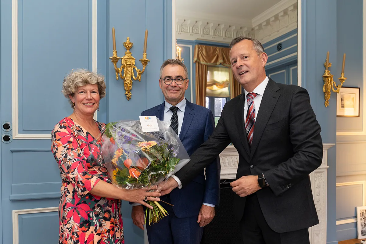 herbenoeming burgemeester jos wienen door cdk