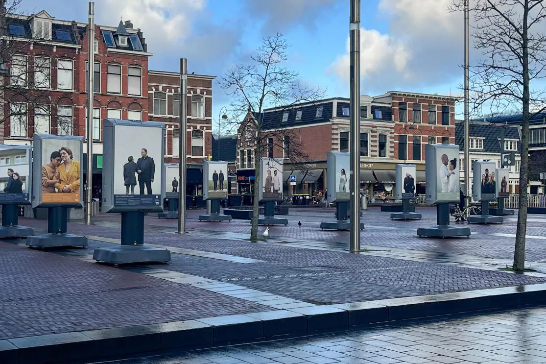 juiste overzichtsfoto tentoonstelling