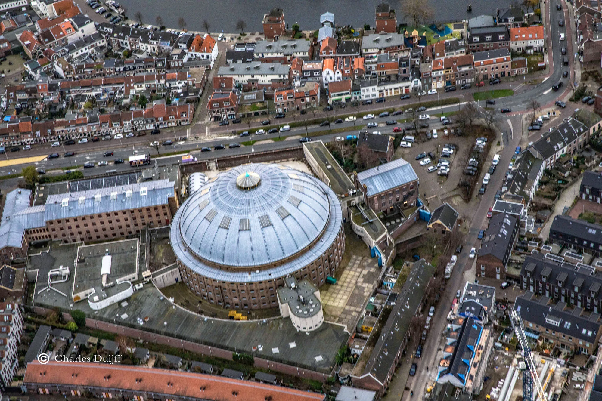 koepel luchtfoto