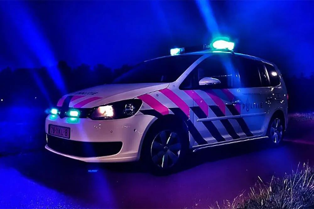 politieauto blauw licht