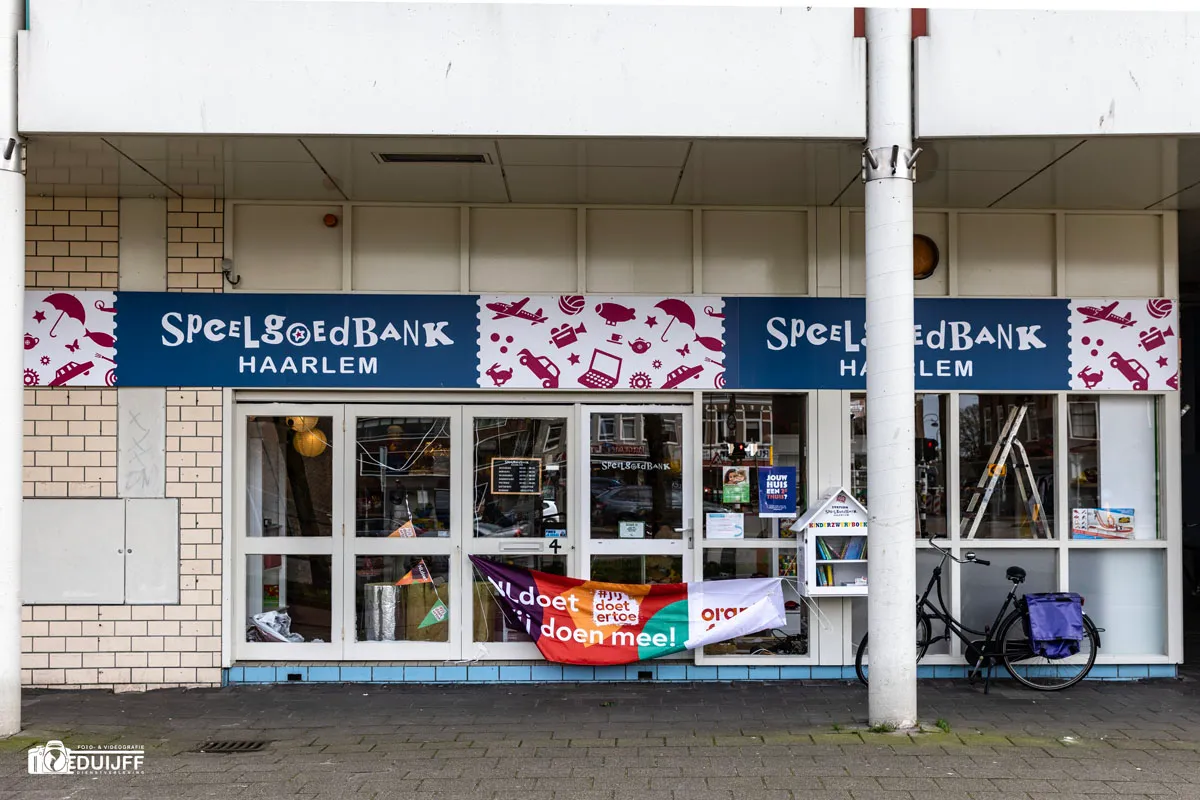 speelgoedband voorpui