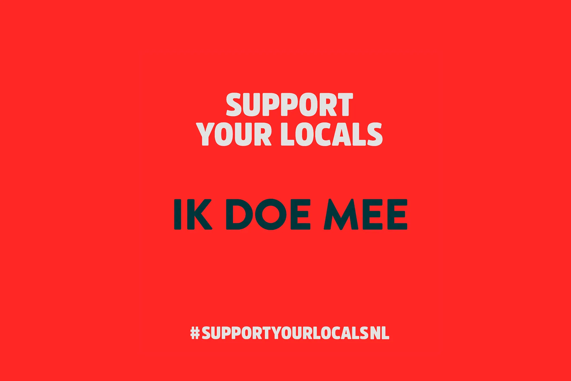 support your locals