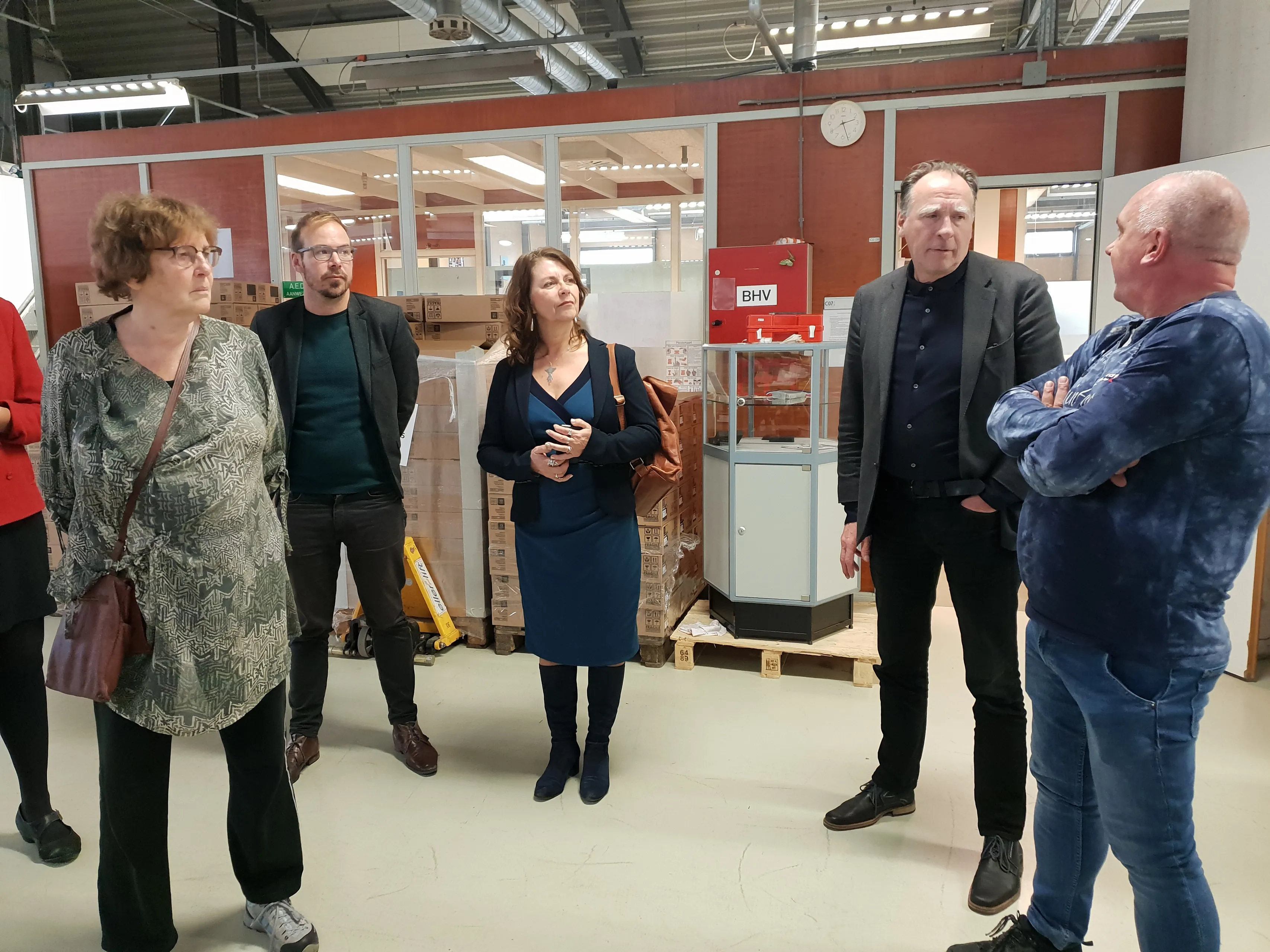 tweede kamerlid gijs van dijk werkbezoek paswerk 110 12 18