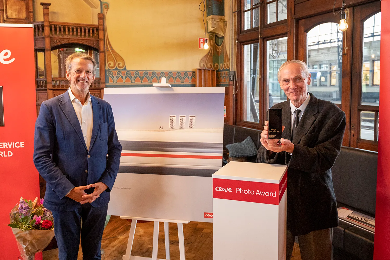 uitreiking cewe photo award 2021 architectuur techniek