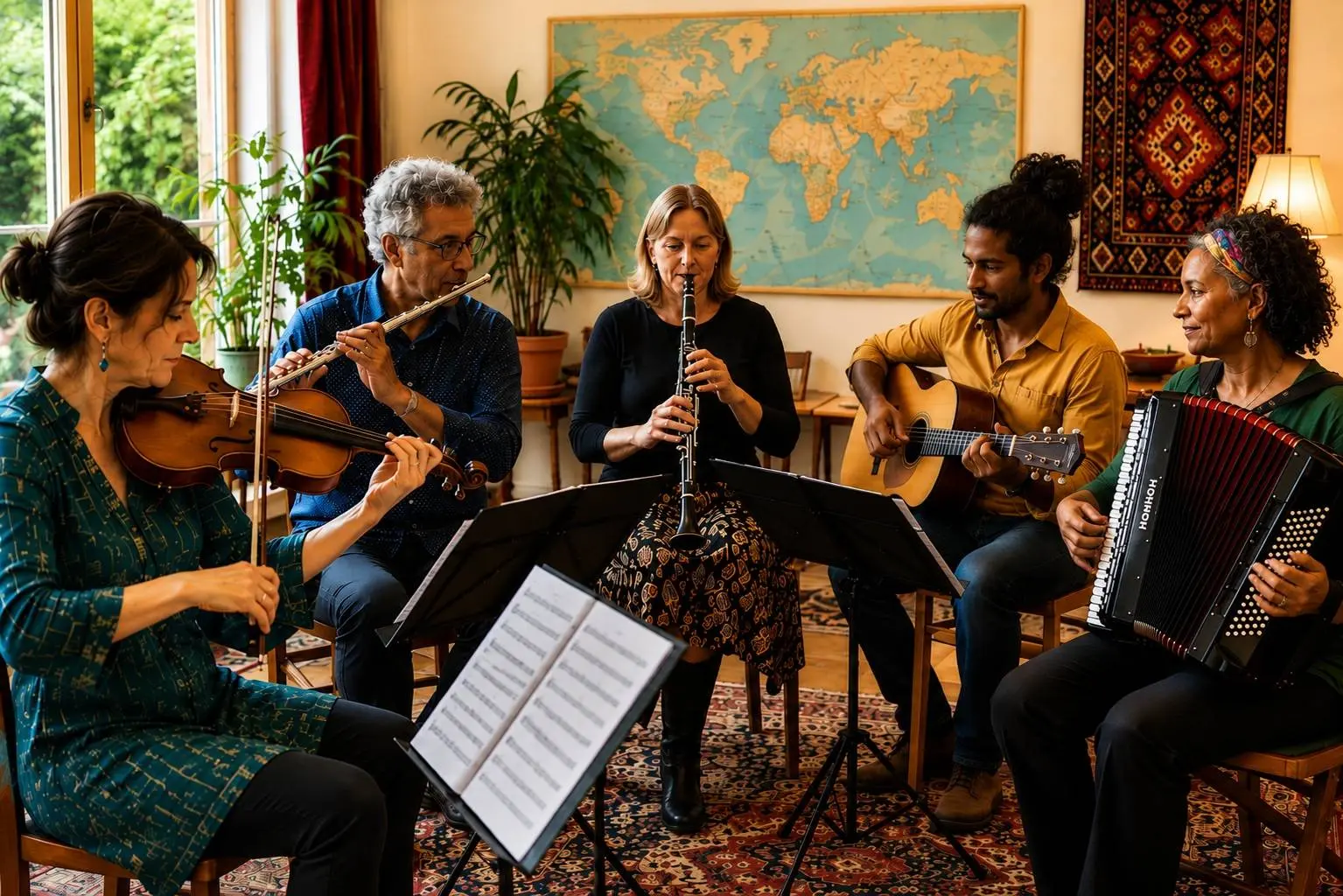 Impressie Ensemble Kennemerklank - AI gegenereerd