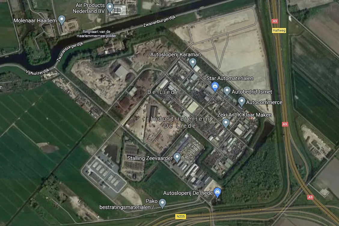 de liede google maps
