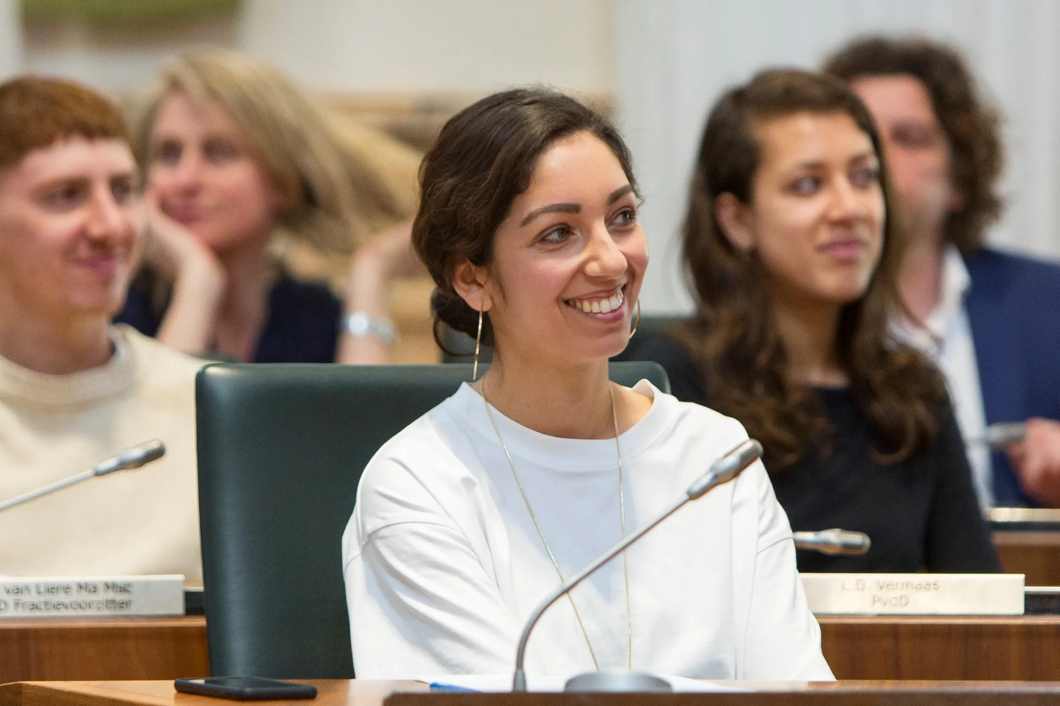 devika partman winnares van de ribbius peletier penning 2019 bij de uitreiking provincie noord holland aangeleverd