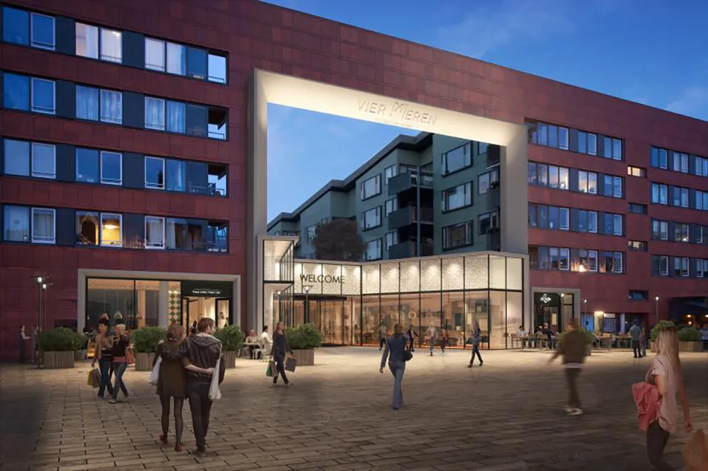 entree full service center vier meren vanaf burg van stamplein