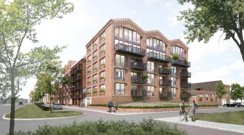 gemaalhuis entree vanaf kruisweg