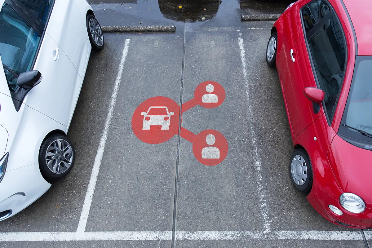 parkeren alleen autodelen 1