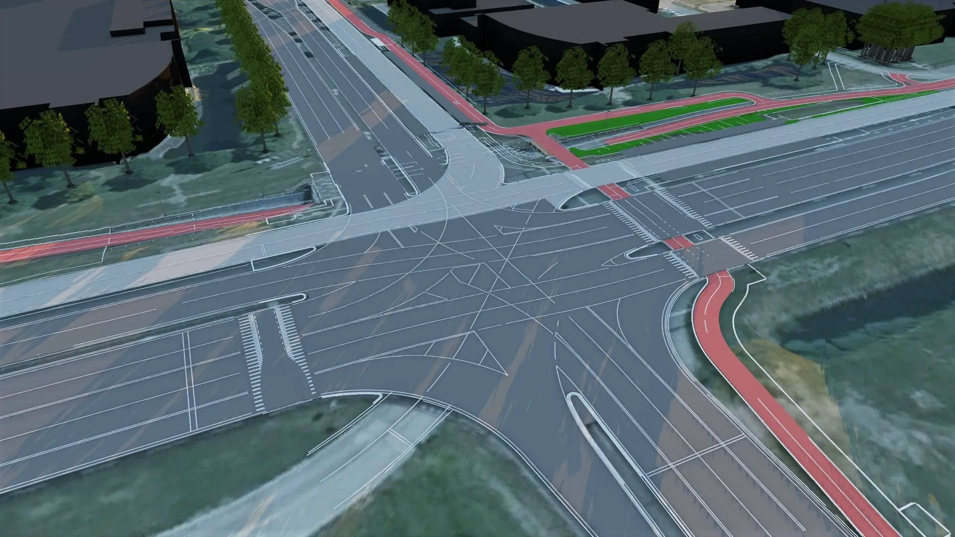 start werkzaamheden kruising fokkerweg 20200810 hovasz