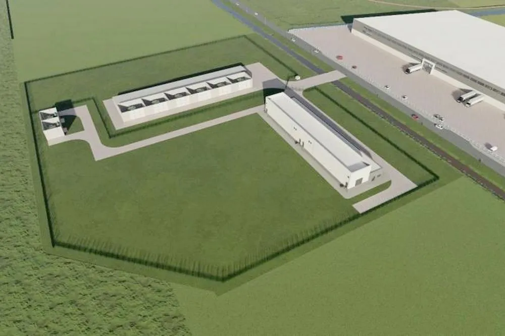 trafo met spoelen en trafos liander tussen 4 muren