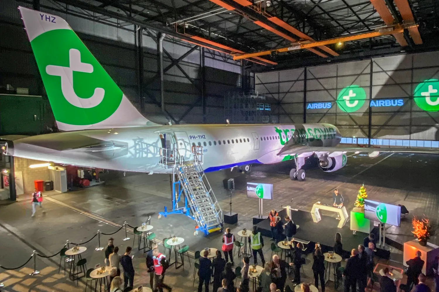 transavia nieuw vliegtuig kopieren