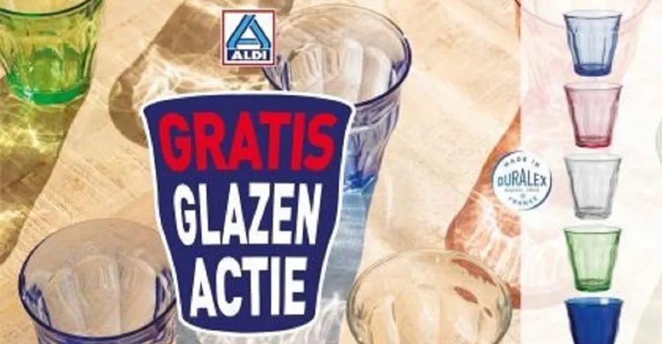 aldi glazenactie duralex 2021