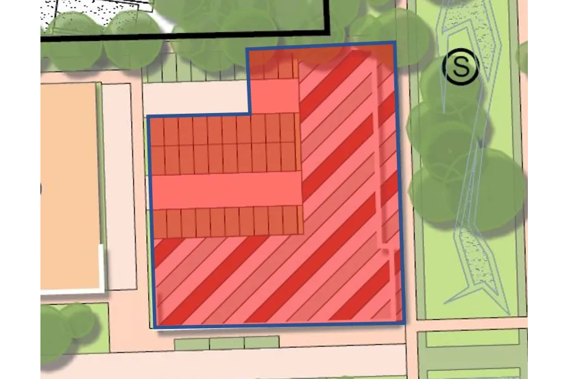 plankaart stedenbouwkundig plan de groene vaart 1
