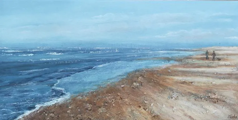 strandschilderij van mieke aarsen 1