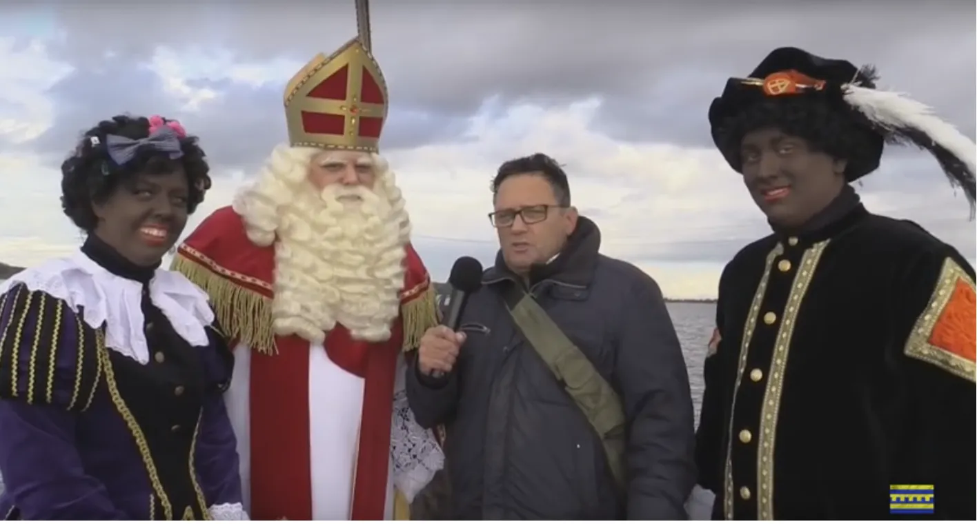 aankomst sinterklaas juist pieten still hnk