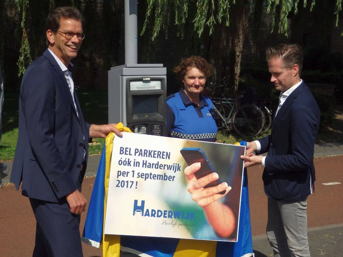 belparkeren wethouder de jong gemeente harderwijk