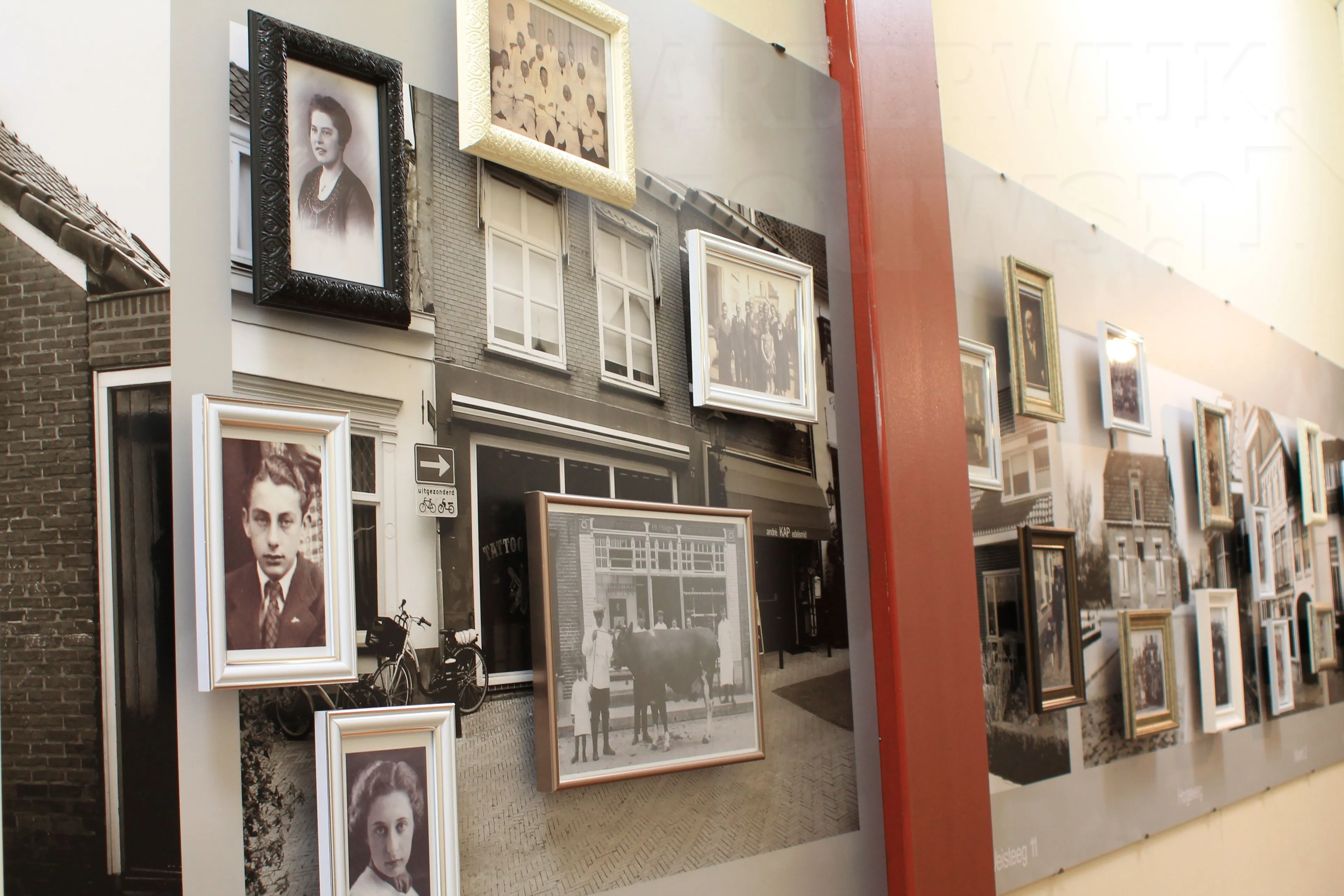 fotowand synagoge joodse harderwijkers 2 hnn