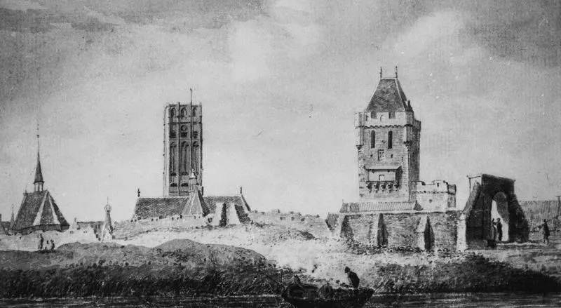 harderwijk 1830 lutteke poort gravue