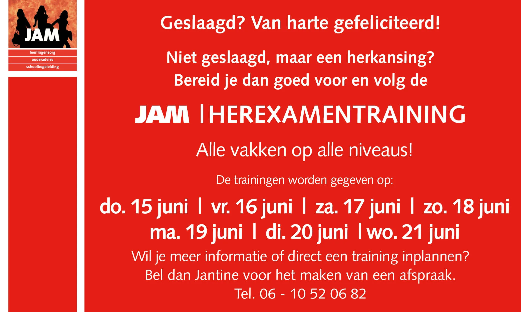 jam herexamentraining 2017