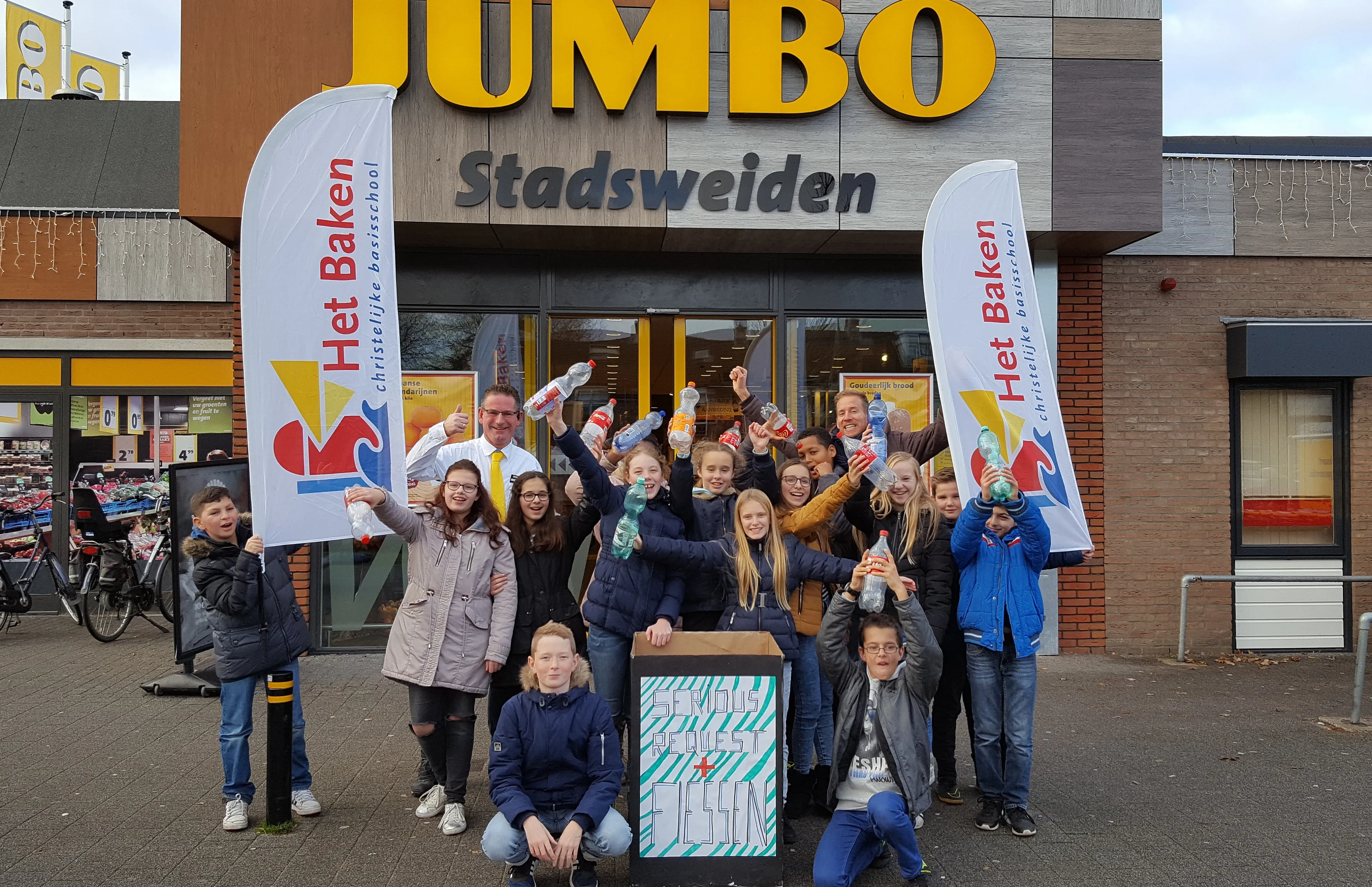 jumbo stadsweiden bart baken serious request eigen foto