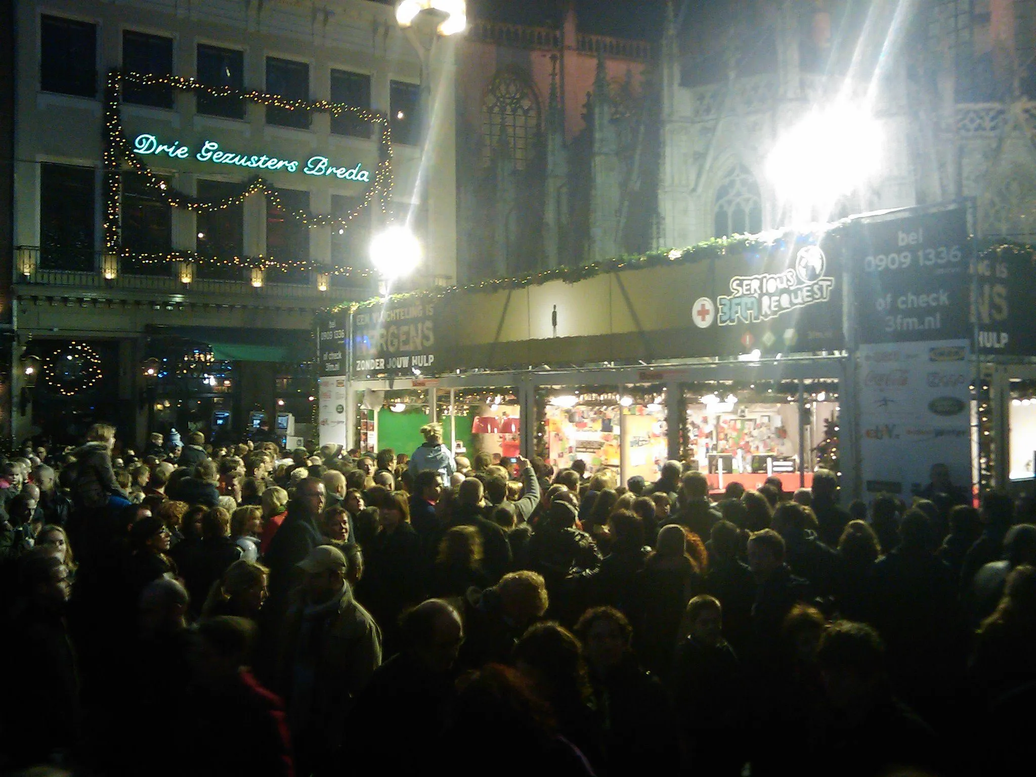 kom actie serious request burgemeester harderwijk