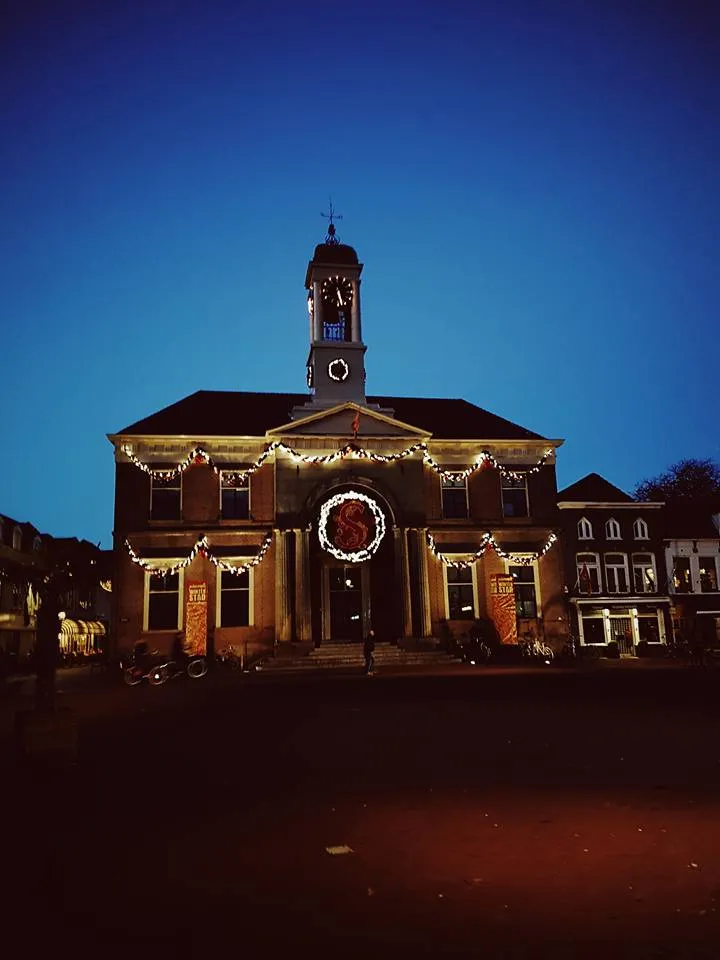 markt versiering winterstad verlichting martin weijmer