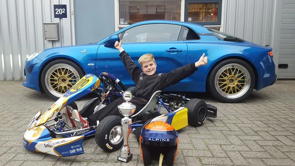 mitchell van dijk eerste race seizoen 2019
