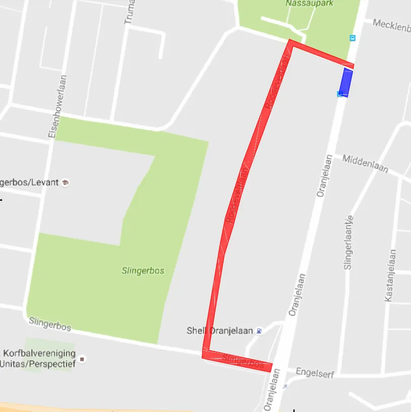 oranjelaan afsluiting omleiding rooseveltlaan gemeente